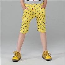 小熊迪维2015新款品牌夏季男童短裤休闲中裤中童七分裤